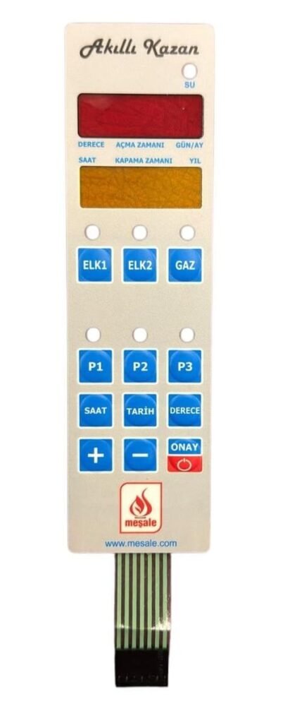 Meşale Çay Kazanı Akıllı Ön Panel Membranı